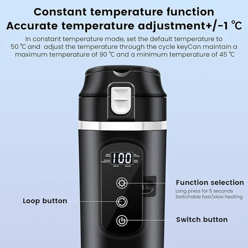 Tasse Chauffante de Voiture Intelligente